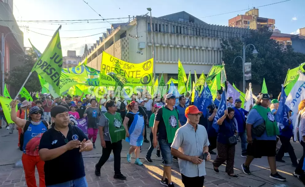 Gremios de Jujuy marcharon en rechazo a la reforma laboral