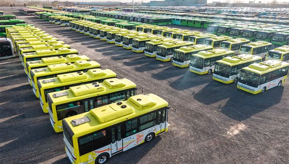 China moderniza el transporte de un pa�s de Am�rica Latina con una flota de 180 buses de �ltima tecnolog�a
