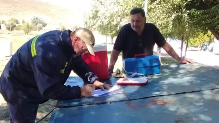 Avanza la habilitaci�n de la nueva perforaci�n de agua potable en Mencu�