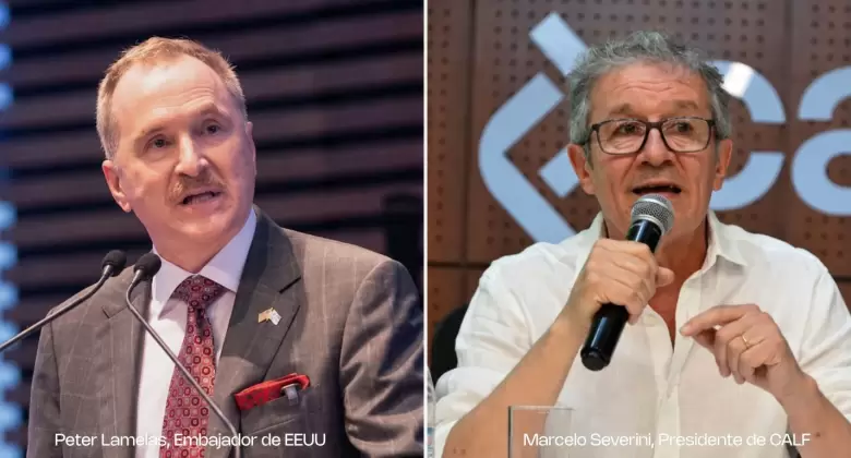 El embajador de Estados Unidos le pidió una reunión al presidente de CALF